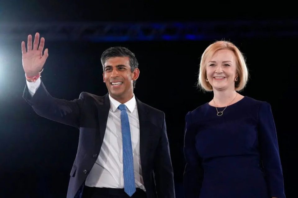 Rishi Sunak Defeated by Liz Truss to Become Next Prime Minister of UK