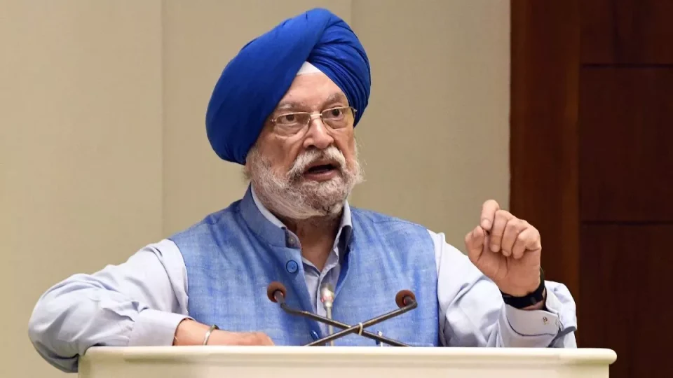 Hardeep Singh Puri, Minister of Petroleum and Natural Gas and Minister of Housing and Urban Affairs.