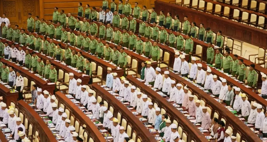 Myanmar Parliament Meets After 5 Years with Military Majority